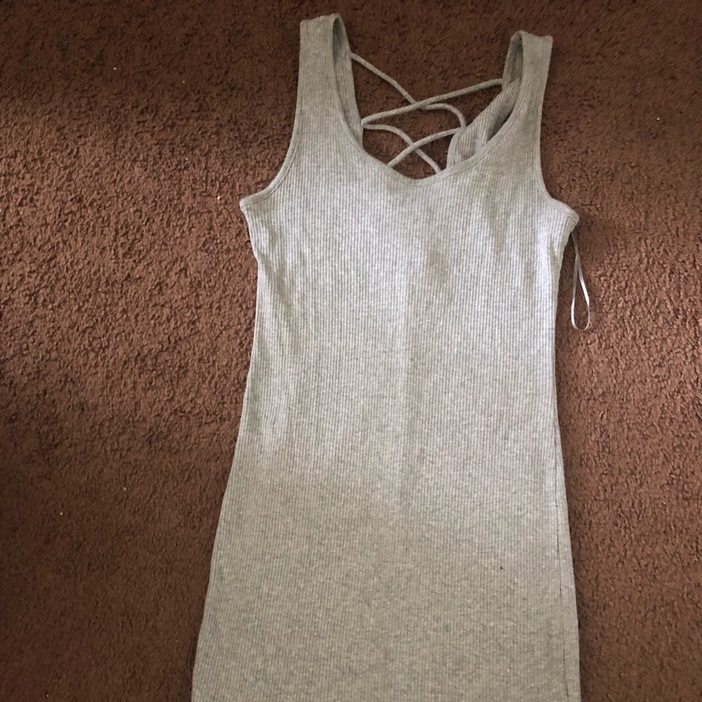 Gray dress